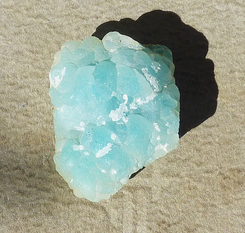 Green smithsonite specimen - green,
